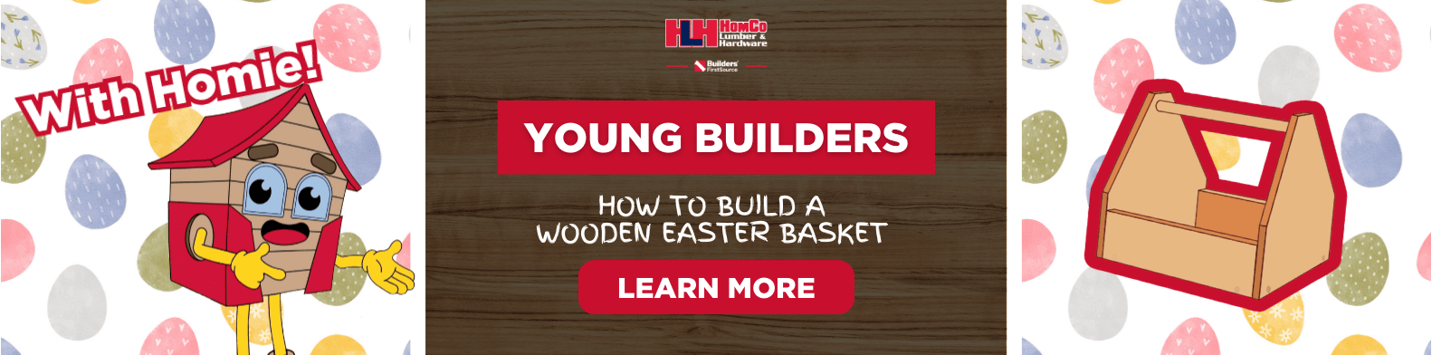 Young Builders Easter Basket Project